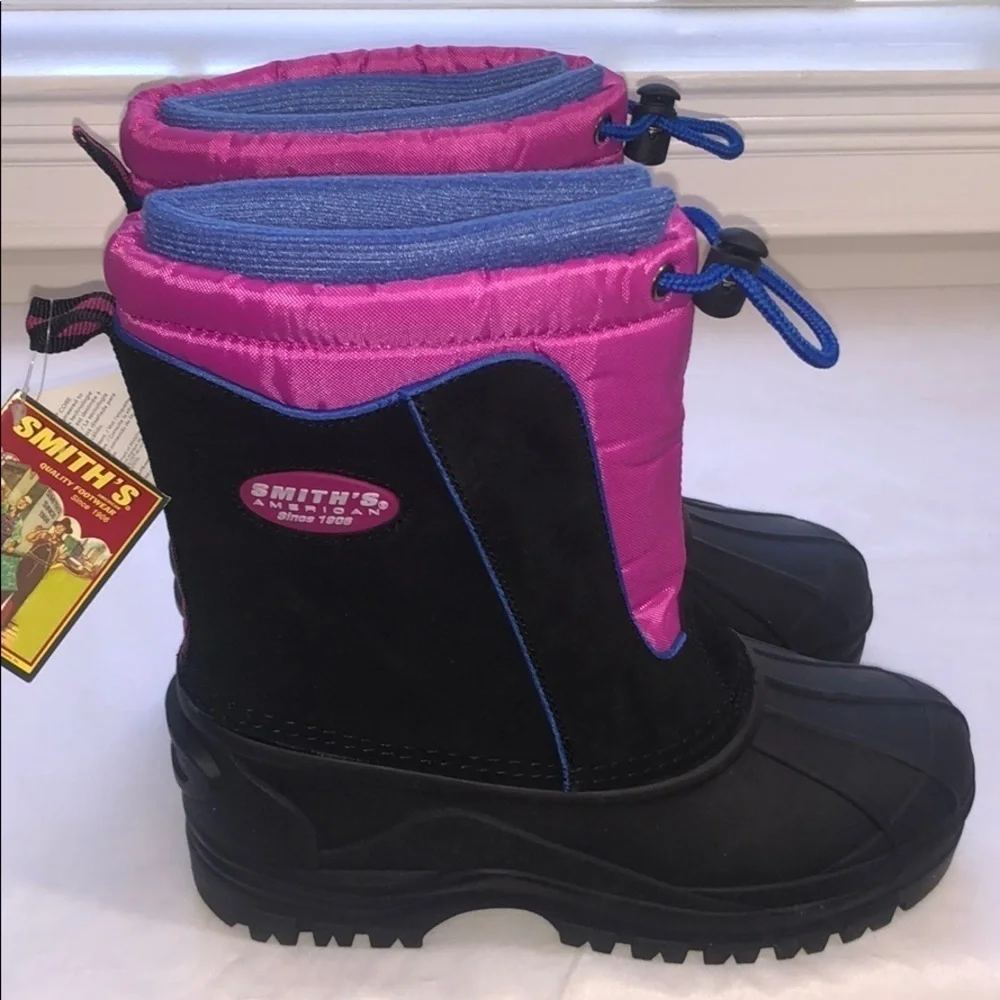 New Smith's Kids Waterproof Winter Snow Boots 🥾